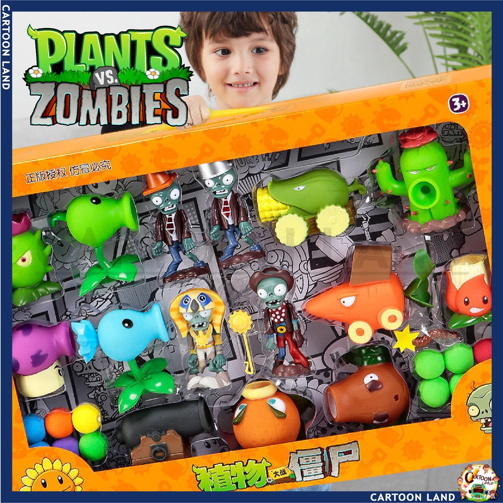 พืชปะทะซอมบี้-plants-vs-zombies-ของเล่นเด็ก-เกมปลูกพืชยิงซอมบี้สุดมัน-หลากหลายเเบบ-สินค้าเป็นเเบบสุ่ม