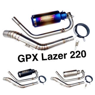 ชุดท่อ GPX Razer220 ปลายท่อเอสซียาว 9.5 นิ้ว