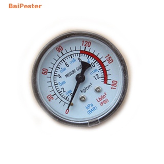 [BaiPester] เครื่องวัดความดันอากาศไฮดรอลิค 0-180PSI 0-12Bar ใหม่