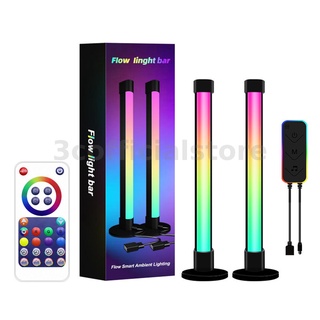 โคมไฟ RGB LED อัจฉริยะ ควบคุมผ่านแอพ จังหวะเพลง