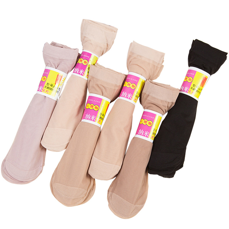 cheapest-stockings-with-anti-slip-thin-comfortable-to-wear-womens-elastic-silk-short-socks