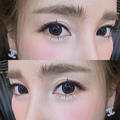 tiara-gray-2-pretty-doll-บิ๊กอาย-สีเทา-เทา-ขอบช็อคโก้-คอนแทคเลนส์-bigeyes-contact-lens-ค่าสายตา-สายตาสั้น-dali-wink