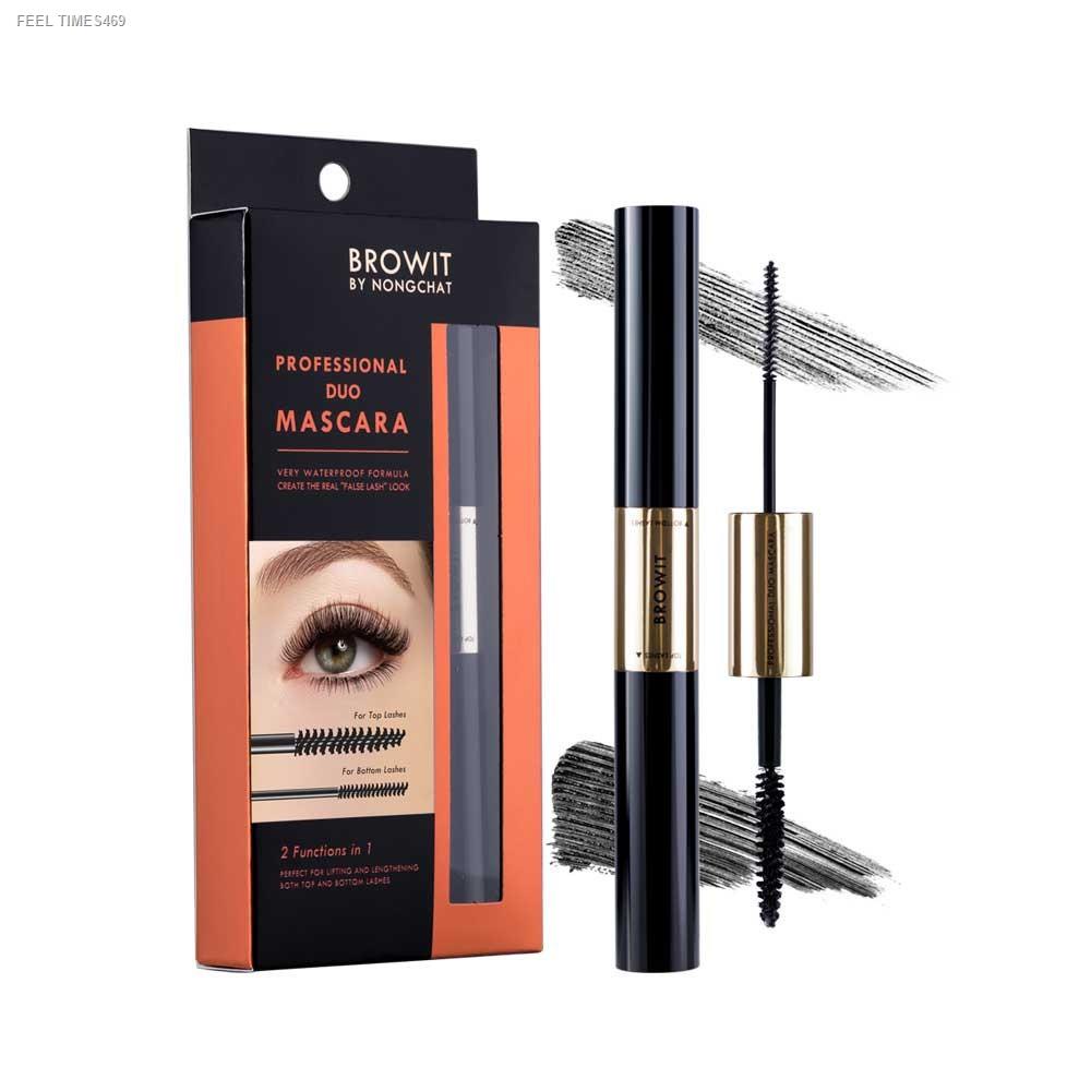 ส่งไวจากไทย-มาสคาร่า-ดูโอ-น้องฉัตร-browit-professional-duo-mascara-สีดำ-4-4-กรัม-sexy-black-แบรนด์