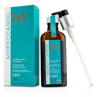 🎒แท้ 100% ฉลากไทย Moroccanoil +Light+ 100ml โมรอคแคน ออยล์ ทรีทเมนท์ +สูตรไลท์+ สำหรับผมเส้นเล็ก ทำสี น้ำมันบำรุงผม Treatment ลดการชี้ฟู