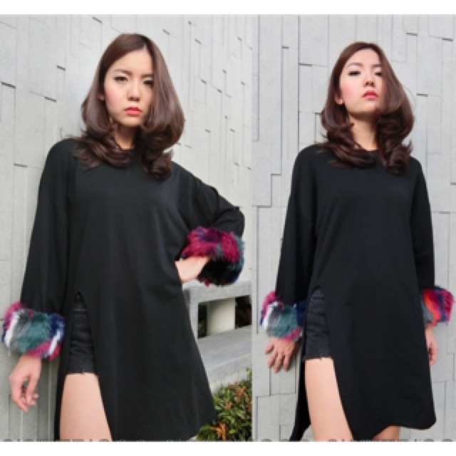 Dress Korea style Shopee Thailand