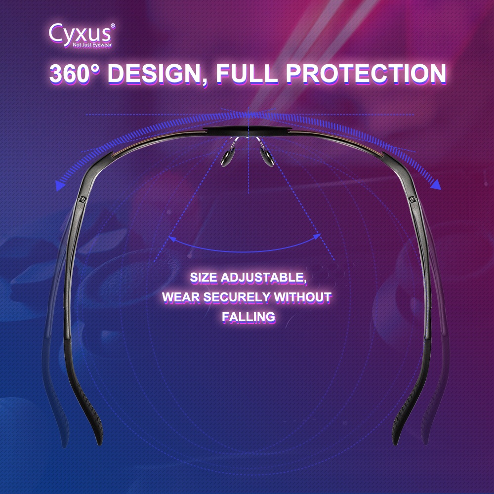 cyxus-แว่นตาเล่นเกม-uv400-กันลม-กันฝุ่น-สีฟ้า-สําหรับผู้ชาย-และผู้หญิง-เหมาะกับการขี่จักรยาน-เล่นกีฬากลางแจ้ง-8011t01