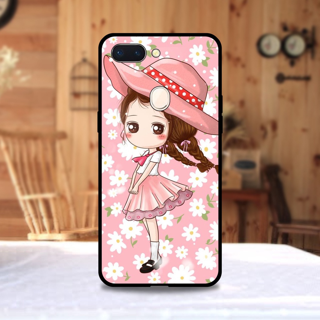 เคส-oppo-r15-ลายการ์ตูนผู้หญิง-ขอบนิ่มหลังแข็ง-เคสมือถือ-เคสโทรศัพท์-case-เคส-tpu-ขอบนิ่มหลังแข็ง-ไม่ขูดตัวเครื่อง