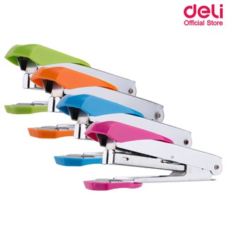 Deli 0260 Stapler เครื่องเย็บกระดาษ 10# (แพ็คกล่อง 12 ชิ้น) อุปกรณ์สำนักงาน แม็ก แม็ค เครื่องเขียน อุปกรณ์การเรียน