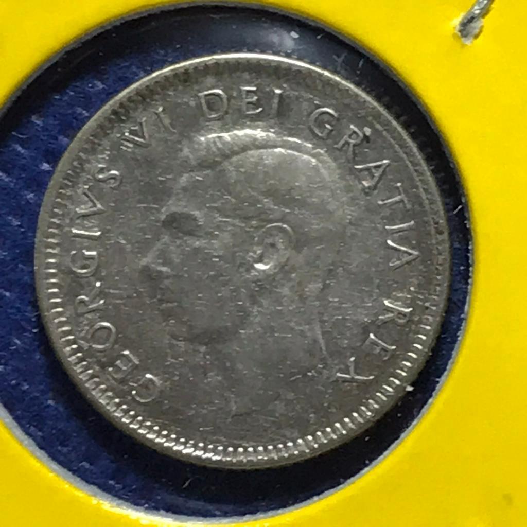 no-60035-เหรียญเงิน-ปี1949-canada-แคนาดา-10-cents-เหรียญสะสม-เหรียญต่างประเทศ-เหรียญเก่า-หายาก-ราคาถูก