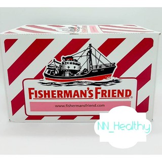 Fisherman’s Friend Sugar Free Cherry 25g ฟิชเชอร์แมนส์ เฟรนด์ ลูกอมปราศจากน้ำตาล กลิ่นเชอร์รี่ [24 ซอง]