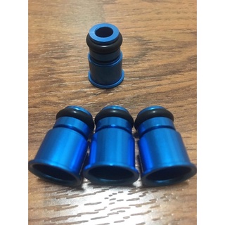 4X Top Hat Fuel Injector LS1 LS2 LS3 EV 14 Color Blue Black Silver ปลอกหัวฉีดน้ำมัน หลากสี