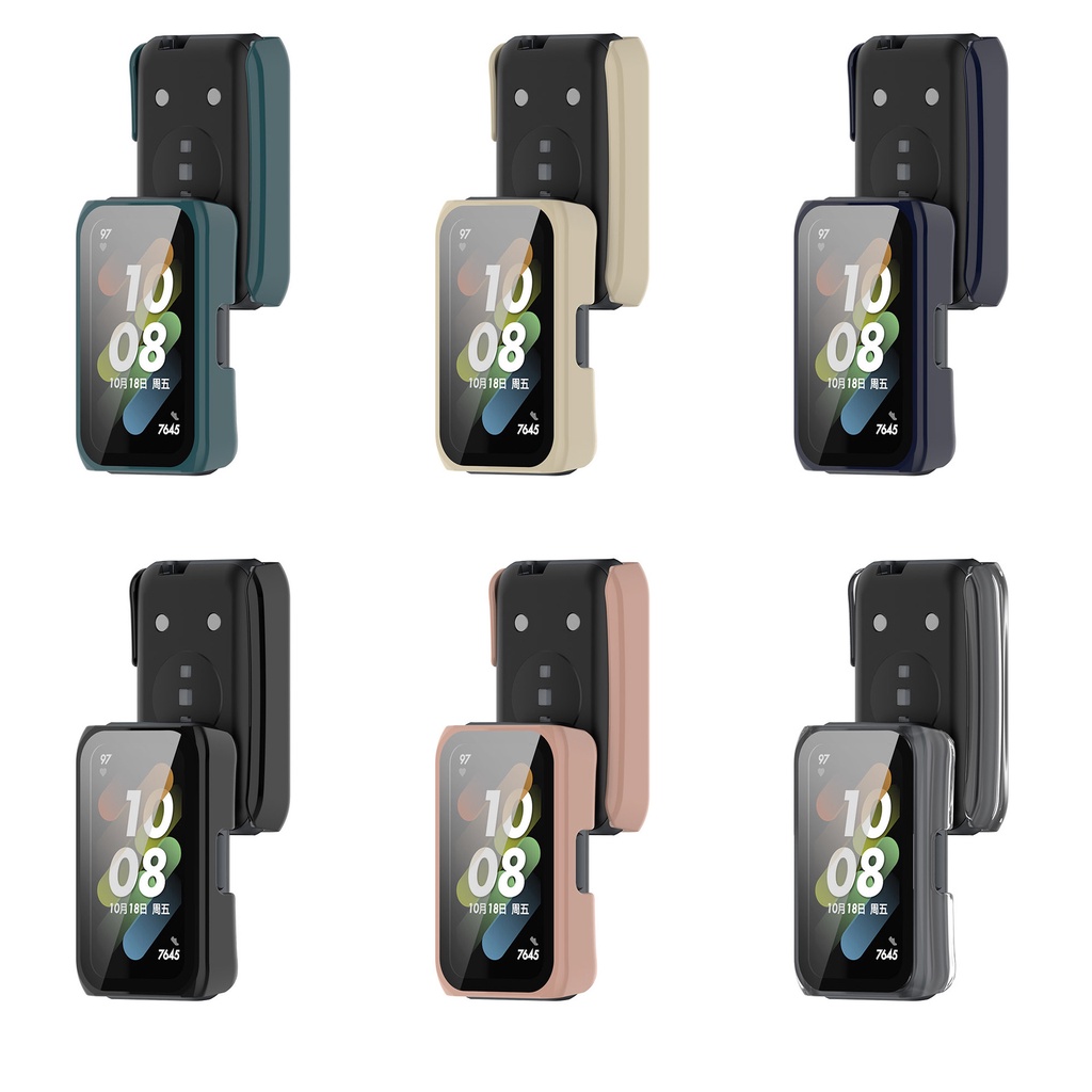 พร้อมส่ง-เคสกระจก-กรอบกันกระแทก-huawei-watch-fit-mini-เคสpcแข็ง-ฟิล์มกระจก-กรอบกันกระแทก-อเมซฟิต