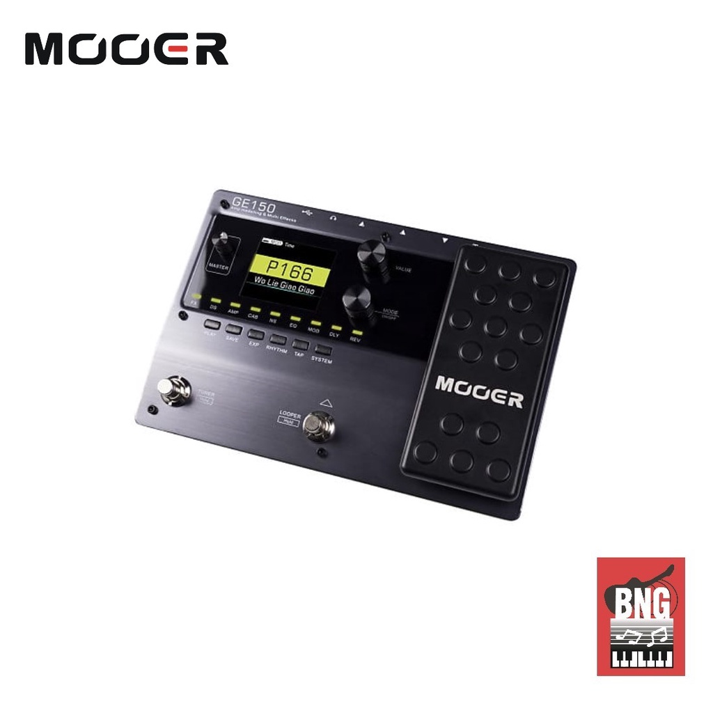 mooer-ge-150-มัลติเอฟเฟคกีตาร์-guitar-multi-effect-เอฟเฟคคุณภาพสูง