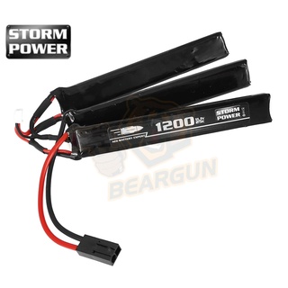 แบตลิโพ Storm Power 25C 11.1V 1200mAh แยกเซลล์ Crane Stock