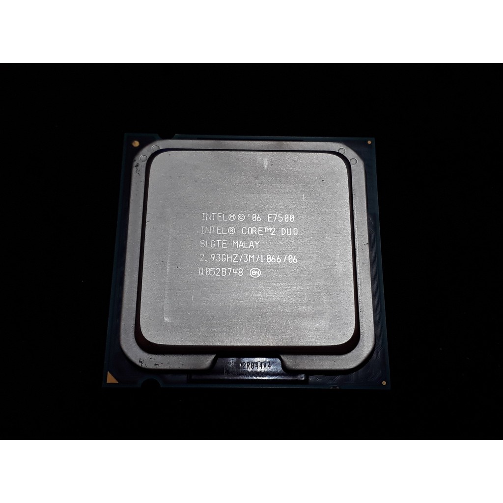 CPU Intel Core2Duo Processor E7500 (3M Cache, 2.93 GHz, 1066 MHz FSB ...