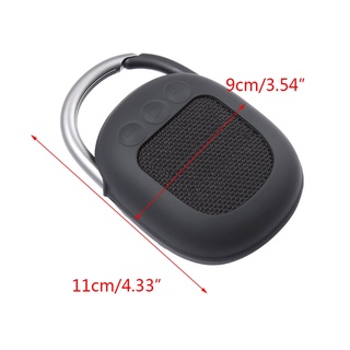 ภาพขนาดย่อของภาพหน้าปกสินค้าlucky* Dust-proof Silicone Case Protective Cover Shell Anti-fall Speaker Case for-JBL Clip 4 Clip4 Bluetooth-compatible Speaker Accessories จากร้าน moonmoonly.th บน Shopee