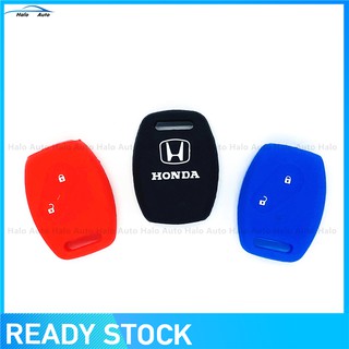 รูปภาพขนาดย่อของเคสกุญแจรถยนต์ 2 ปุ่ม แบบซิลิโคน สำหรับ Honda V-V Fit Pilot Accord Civicลองเช็คราคา