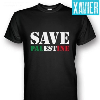 เสื้อยืดผ้าฝ้ายพิมพ์ลายคลาสสิก เสื้อยืด พิมพ์ลาย Combed 3 Distro SAVE PALESTiNE PALESTiNA GAZA สไตล์อิสลาม 3 สี