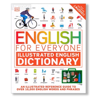 DKTODAY หนังสือ  ENGLISH FOR EVERYONE IILLUSTRATED ENGLISH DICTIONARY DORLING KINDERSLEY (DK)