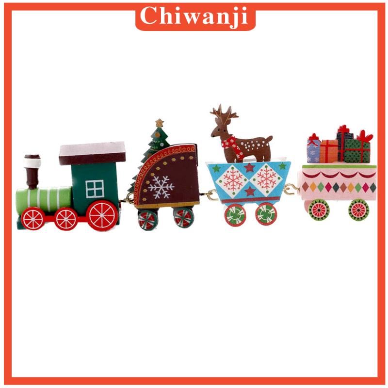 chiwanji-ชุดรถไฟไม้-สําหรับตกแต่งคริสต์มาส-กลางแจ้ง