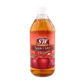 S&W Apple Cider Vinegar เอส แอนด์ ดับบลิว แอปเปิล ไซเดอร์ น้ำส้มสายชูหมักจากแอปเปิล 946 มล.