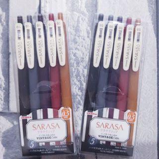 Set ปากกาเจล SARASA Vintage 0.5 mm