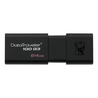 ภาพขนาดย่อของภาพหน้าปกสินค้าKingston Data Traveler 100G3 64GB USB Flash Drive 3.0 Memory Stick จากร้าน yiruixu บน Shopee