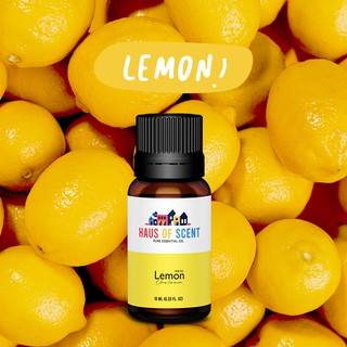 น้ำมันหอมระเหย แท้ 10 ml.-30 ml (LEMON Essential Oil) - เลมอน- น้ำมันอโรม่า น้ำมันใส่เครื่องพ่น