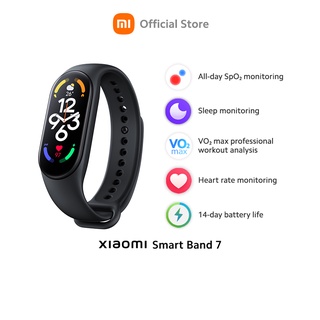 ภาพหน้าปกสินค้าXiaomi Smart Band 7 (Black) สมาร์ทวอทช์, จอ 1.62\" AMOLED, แบตใช้งานได้นาน 14 วัน, 120 โหมดออกกำลังกาย | ประกันศูนย์ไทย 1 ปี ที่เกี่ยวข้อง