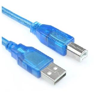 USB 2.0 เครื่องพิมพ์สายสายข้อมูลเครื่องพิมพ์ความเร็วสูงพิมพ์บรรทัดพอร์ตด้านสาย USB 30/50cm