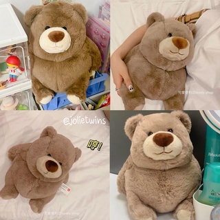ส่งจากไทย🧸💓 ตุ๊กตา ตุ๊กตาหมี หมีนั่งอ้วน Teddy หมีน้ำตาล น้องอ้วนลงพุง น่ารัก น่ากอด ตุ๊กตาน่ารัก พร็อบแต่งห้อง
