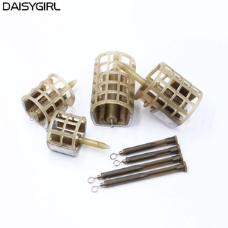 Hybrid Or Extra Distance Feeders  Lead Weights Fishing Tackle Feeder Bait Cage XMwkQykk VNnvKA【DAISY Fishing】