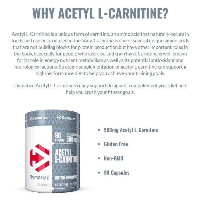 l carnitine dymatize pantip Acetyl L-Carnitine (90เม็ด) แพ็คเกจใหม่ล่าสุด l-carnitine on empty stomach magneseum Quantity:Single Oral Paste