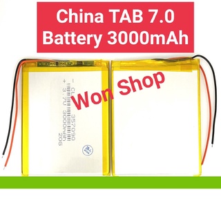 แบตเตอรี่ OEM CHINA TAB 7.0 7CM X9CM 3000MAH แบตเตอรี่+แถมฟรีชุดไขควงถอด🪛🛠️