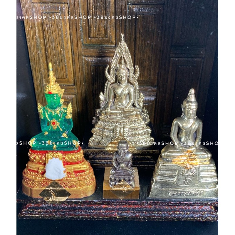 กรอบรูปไม้สัก-พระแก้วมรกต-พระพุทธชินราช-พระพุทธโสธร-เป็นของขวัญให้ผู้ใหญ่-ของขวัญมงคล-ขึ้นบ้านใหม่-งานเกษียณอายุ