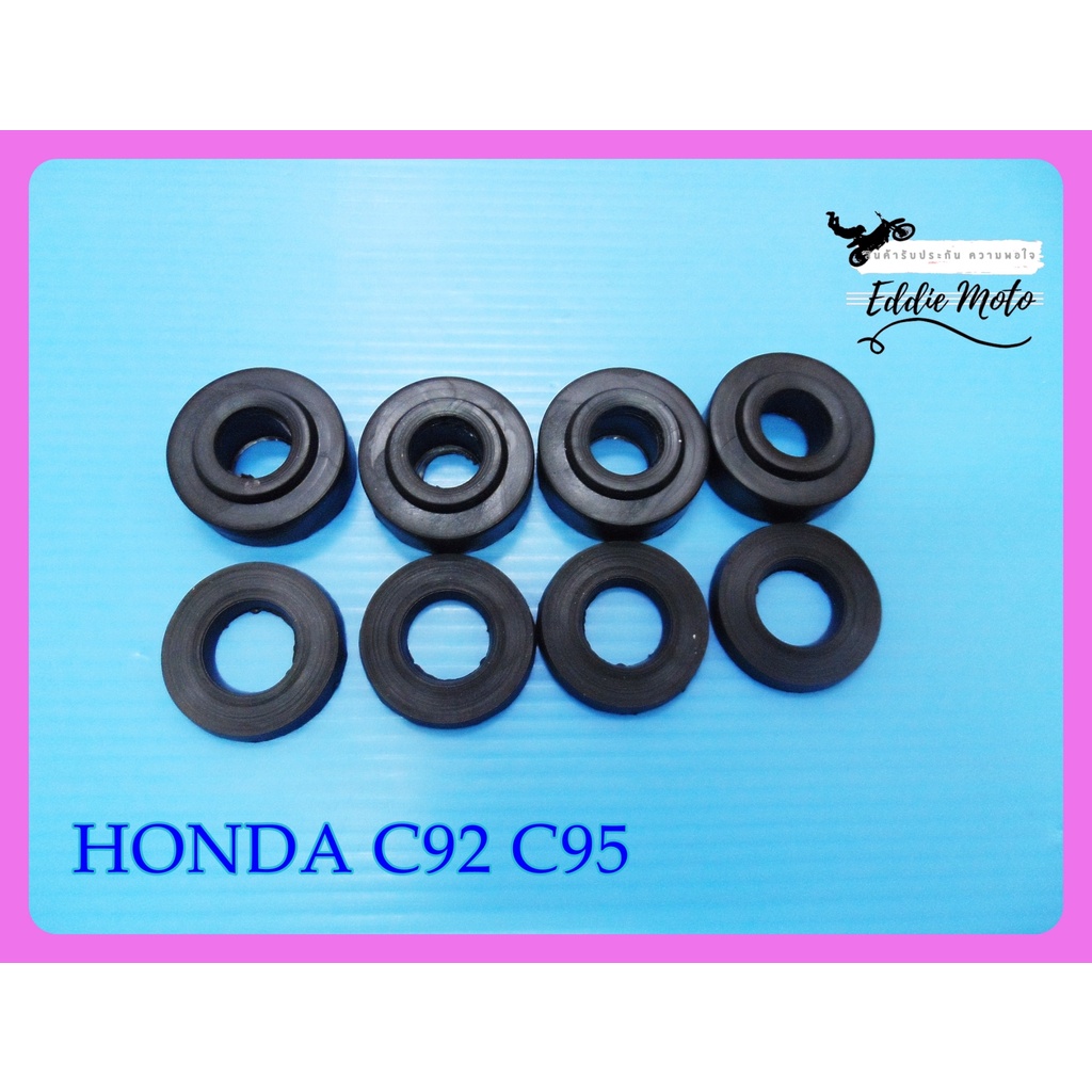 under-fuel-tank-rubber-set-for-honda-c92-c95-4-pair-ยางรองถังน้ำมัน-4-คู่-สินค้าคุณภาพดี