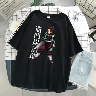 เสื้อยืด พิมพ์ลาย Tanjiro demon slayer tokyo japan พรีเมี่ยม สําหรับเด็ก