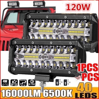 ไฟ Led สปอร์ตไลท์ 120W 12V 24V สำหรับมอเตอร์ไซต์ รถยนต์ ไฟสปอตไลท์ led สปอร์ตไลท์