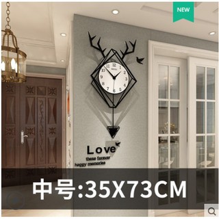 pre order นาฬิกาแต่งผนังแบบเก๋ นาฬิกาแขวน wall clock