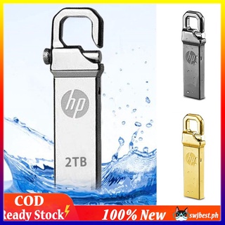 ภาพขนาดย่อของภาพหน้าปกสินค้าhp 2TB USB 3.0 Flash Drive Pendrive High Speed Flash Disk แฟลชไดรฟ์โลหะ ความเร็วสูง กันน้ำ แฟลชไดร์ฟ จากร้าน aprons888 บน Shopee