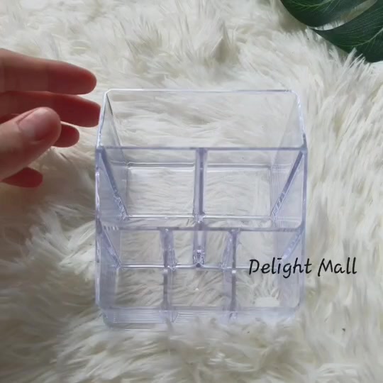 พร้อมส่ง-กล่องใส่เครื่องสําอาง-อะคิลิค-กล่องใส่ลิปสติก-กล่องเก็บของสารพัดประโยชน์-ชั้นวางอุปกรณ์จัดเก็บเครื่องสำอาง