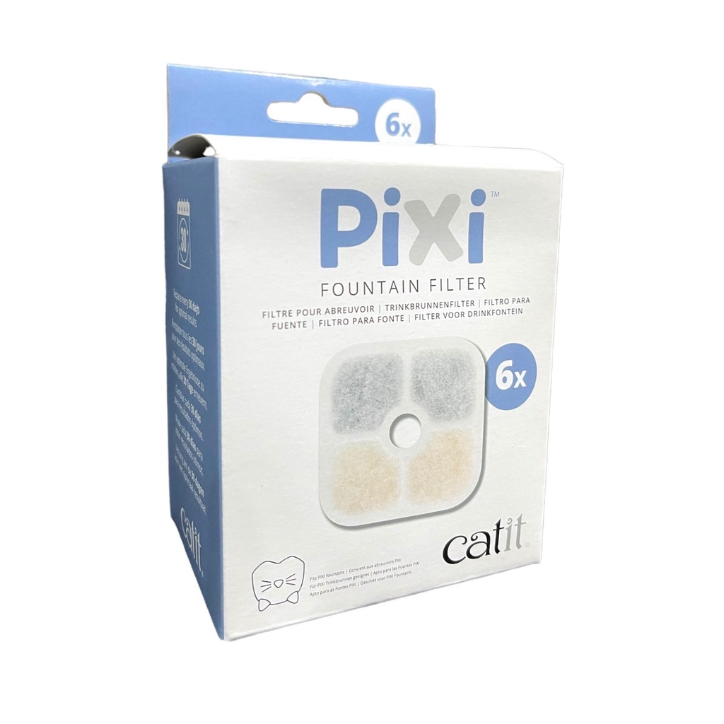 Catit PiXi Fountain Filter ไส้กรองน้ำพุ สำหรับน้ำพุ Pixi Smart Fountain