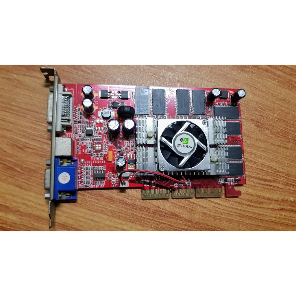 NVIDIA GeForce FX5500 AGP 8X Carte Graphique AGPVID5500A