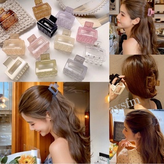 กิ๊ฟหนีบผมสไตล์เกาหลีสี่เหลี่ยมจตุรัส !!! สีสันสดในน่ารักมาก