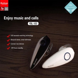 Yoobao YBL-103 Bluetooth Headset V4.0 หูฟังบลูธูท