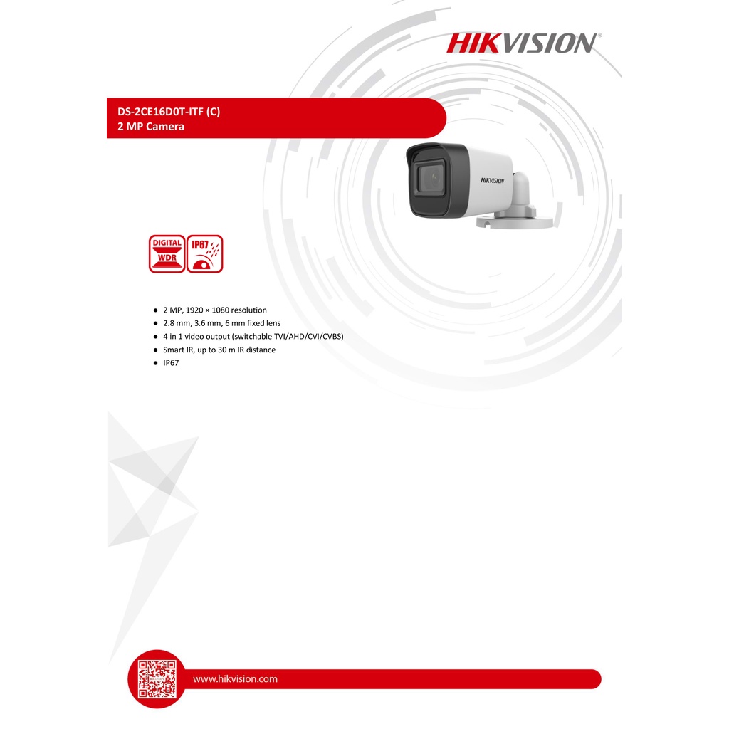 hikvision-กล้องวงจรปิด-กระบอกเล็ก-ความละเอียด-2-ล้านพิกเซล-รุ่น-ds-2ce16d0t-itf-c-เลนส์-2-8-มิล-มีปุ่มปรับระบบในตัว