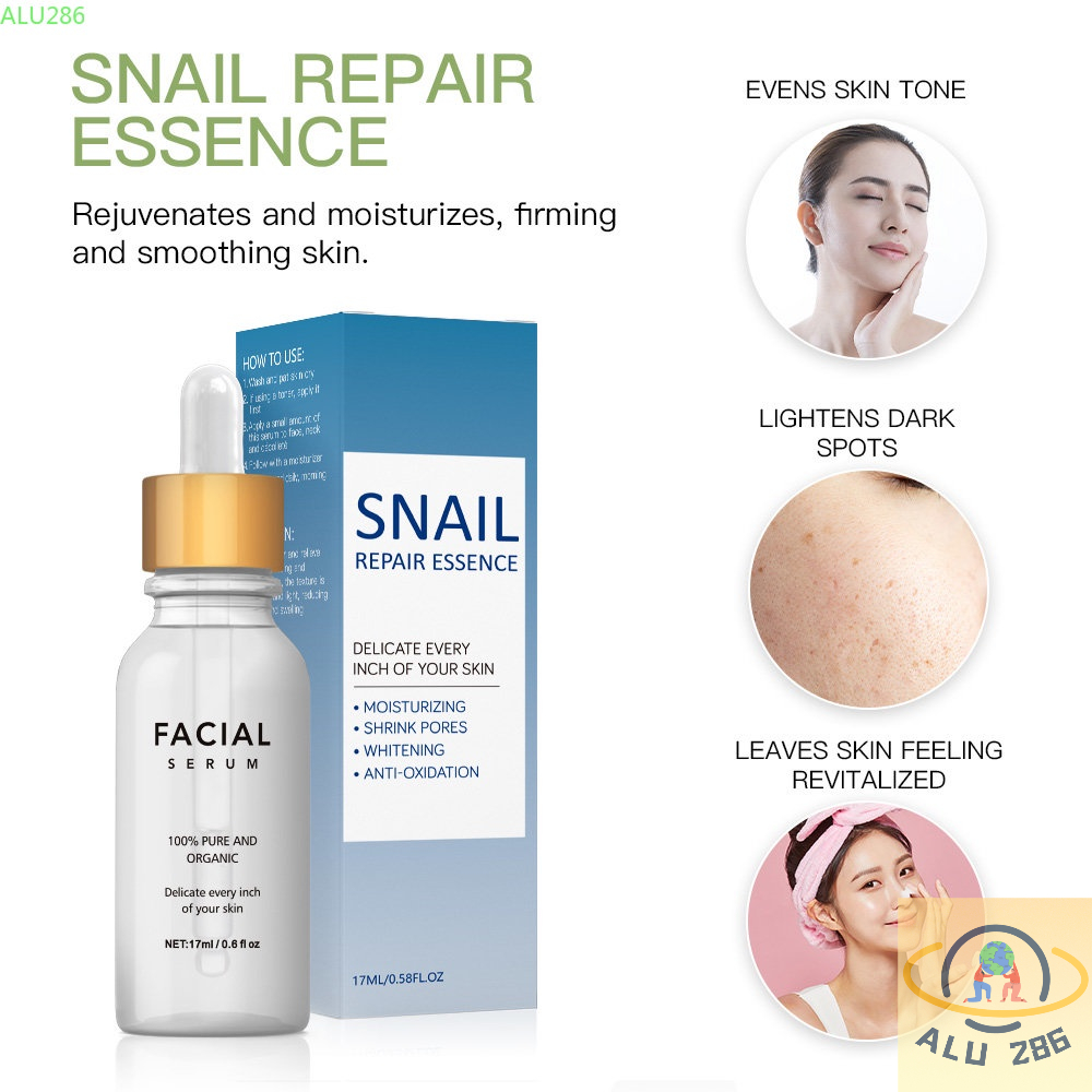 alu286-snail-repair-ความงามและสุขภาพ-เซรั่มบํารุงผิวหน้า-ซ่อมแซมผิว-ให้ความชุ่มชื้น-ป้องกันโรคภูมิแพ้เซรั่มบำรุงผิวหน้าซอง