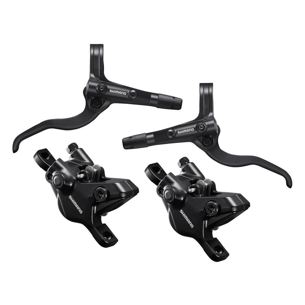 メカニカル SHIMANO BR-MT400 油圧ディスクブレーキ1台分セット