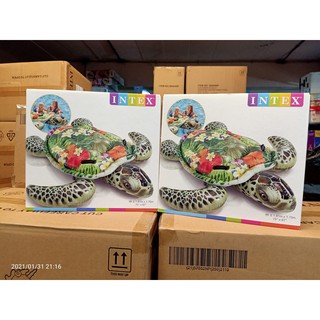 แพเป่าลมเต่าเหมือนจริง Intex 57555 (Sea Turtle Ride-on)