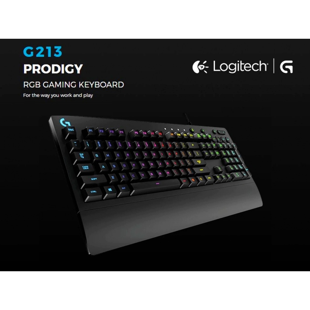 logitech-g213-prodigy-rgb-gamin-keyboard-ประกันศูนย์ไทย